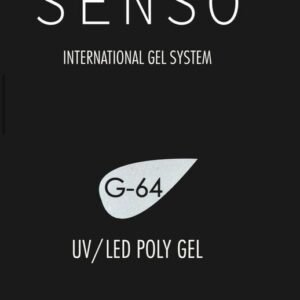 פוליג'ל סנסו G-64 גליטר POLEGEL SENSO 60g 