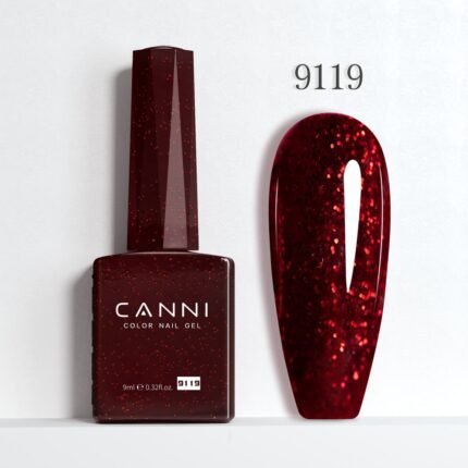 CANNI طلاء جل للأظافر 9 مل، 9119