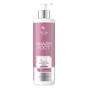 Active foot cream for hard and cracked skin, 25% urea, Pharm Foot DERMO reFILLER FHARM, contains 400 ml