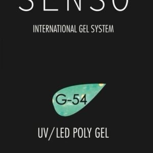 Polygel SENSO G-54 Glitter POLEGEL SENSO 60g