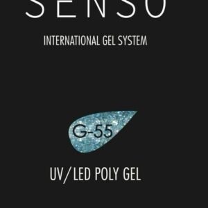 SENSO Polygel G-55 Glitter POLEGEL SENSO 60g